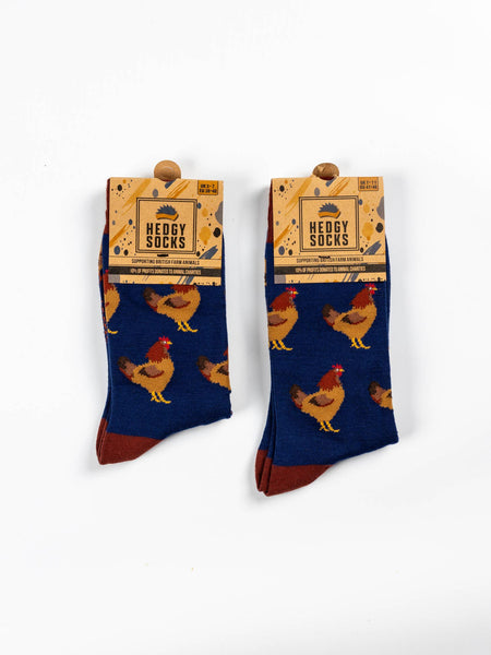 Bamboo Socks | Chicken Socks | Farm Animal Socks