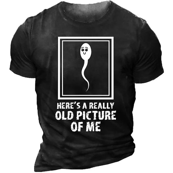 Mens Graphic Shirt Sperm 3D For Birthday